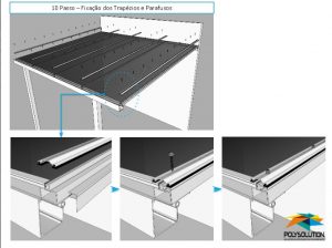 passo a passo de Como instalar cobertura de Policarbonato com Perfil de aluminio ajustavel e regulável Polysolution