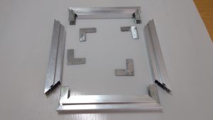 perfil de aluminio cunha e cantoneira PC5512 CC Polysolution