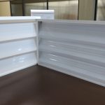 Veneziana industrial em Policarbonato compacto 1,3 mm Leitosa VentPoly - Polysolution