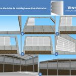 Veneziana industrial em Policarbonato compacto 1,3 mm Leitosa VentPoly - Polysolution