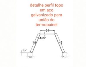 Termopainel telha de Policarbonato alveolar Trapezoidal translucido 30x1005x11.800 mm - Polysolution