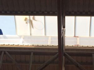 Domo de iluminação Natural Domo Zenital em policarbonato Skylight em concreto MODULAR Polysolution