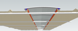 substituição do domo de iluminação natural sistema Skylight facil de instalar polysolut