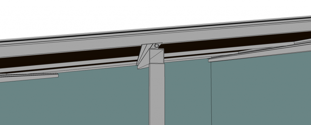 Perfil de aluminio base Regulavel PC5038 com 50 mm de base acompanha Pivô 70 mm - Polysolution