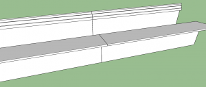 Como emendar um perfil de aluminio VIga-CAlha PC4412 de topo e manter a vedação - POlysolution