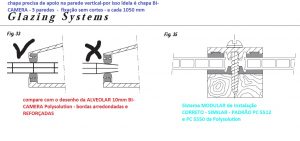 Dicas de como instalar uma cobertura de Policarbonato com Perfil estrutural PC5512 e perfil viga-calha PC4412