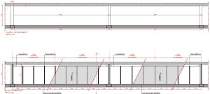 pergolado de concreto coberto com policarbonato caimento zero - Polysolution