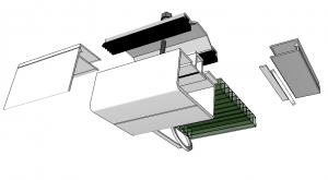 como montar uma cobertura de Policarbonato ou vidro laminado com os perfis de Aluminio Estrutural da Polysolution