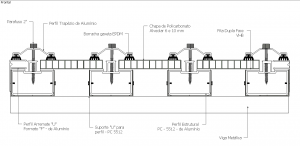 como montar uma cobertura de Policarbonato ou vidro laminado com os perfis de Aluminio Estrutural da Polysolution