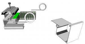 como montar uma cobertura de Policarbonato ou vidro laminado com os perfis de Aluminio Estrutural da Polysolution