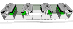 como montar uma cobertura de Policarbonato ou vidro laminado com os perfis de Aluminio Estrutural da Polysolution