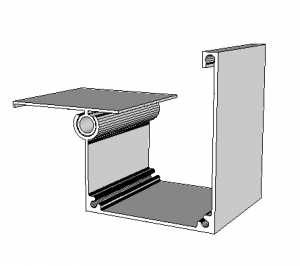 como montar uma cobertura de Policarbonato ou vidro laminado com os perfis de Aluminio Estrutural da Polysolution