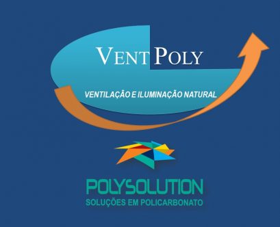 Veneziana Insustrial em Policarbonato Alveolar 4mm Vent-Poly