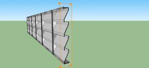 veneziana Industrial em Policarbonato Vent Poly Polysolution