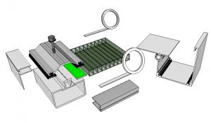 como montar uma cobertura de Policarbonato ou vidro laminado com os perfis de Aluminio Estrutural da Polysolution