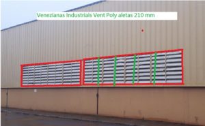 Veneziana-Industrial-aleta-210-mm-branco-leitoso-com-Perfil-aluminio-Polysolution