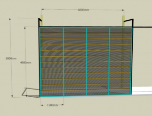 Veneziana Industrial em Policarbonato 4 mm Vent-poly Ventilação e iluminação natural - Polysolution 