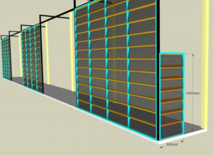 Veneziana Industrial em Policarbonato 4 mm Vent-poly Ventilação e iluminação natural - Polysolution 