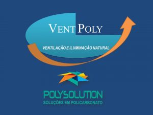veneziana de policarbonato branco leitoso vent-Poly - instalação - Polysolution 