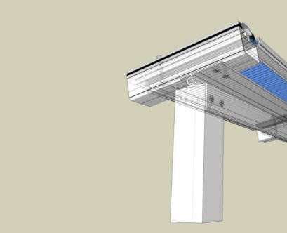 Perfil de aluminio estrutural Ajustável Resolve PC-CT-38 - #POlysolution