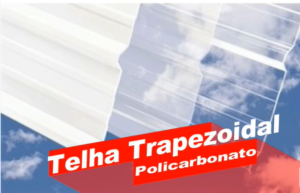 Telha Trapezoidal 40 mm em Policarbonato Polysolution