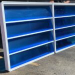 Veneziana industrial VENT-POLY 1200 mm azul